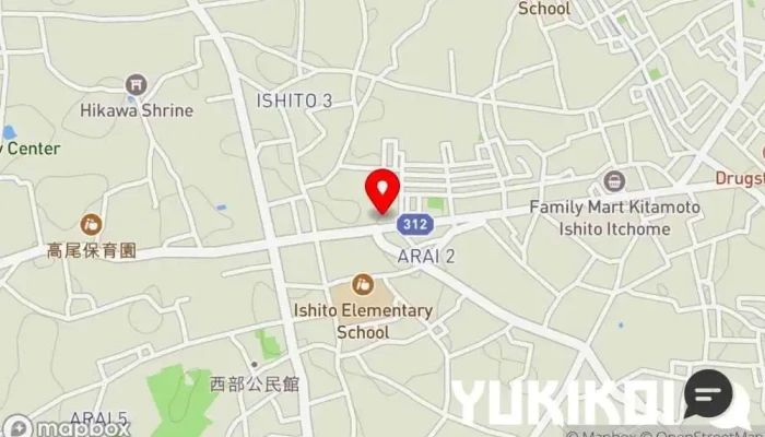 の地図 フライングガーデン 北本店 ファミリー レストラン, レストラン で 北本市