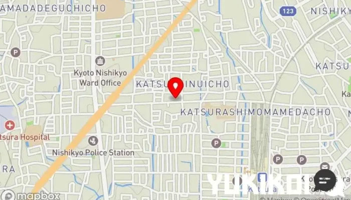 の地図 プライベートレストラン R（PrivateRestaurantR ） レストラン で 京都市