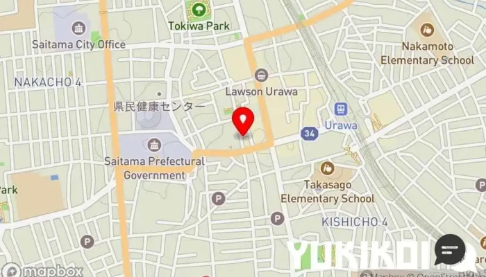 の地図 プリマベラ イタリア料理店 で さいたま市