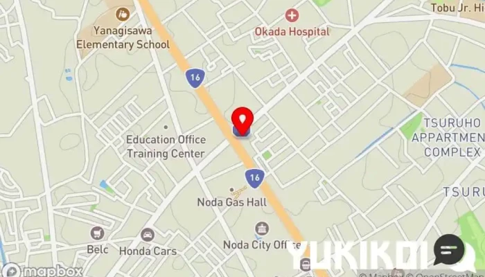 の地図 マクドナルド １６号野田店 ファースト フード店, カフェ・喫茶, カフェテリア, コーヒーショップ・喫茶店, ハンバーガー店, レストラン で 野田市