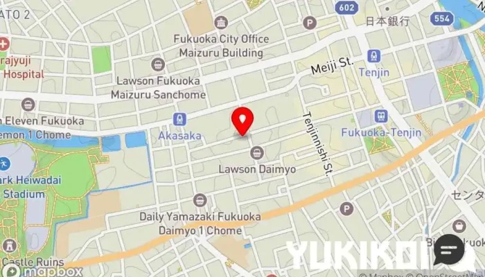 の地図 マハロ 農家レストラン~大人の隠れ家~ 居酒屋, カフェ・喫茶, モダン居酒屋レストラン, レストラン で 福岡市