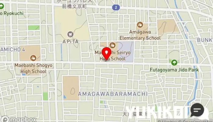 の地図 マムタージ インド料理店 で 前橋市