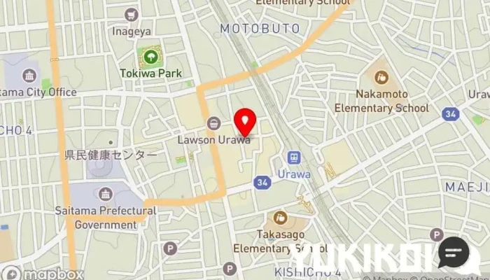 の地図 マーケットレストランAGIO 浦和店 イタリア料理店, レストラン, ワインバー で さいたま市
