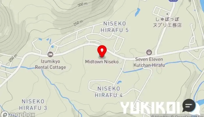 の地図 ミッドタウン ダイナー レストラン, 朝食レストラン で 倶知安町