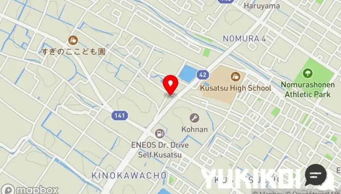 の地図 モスバーガー草津中央店 ハンバーガー店 で 草津市