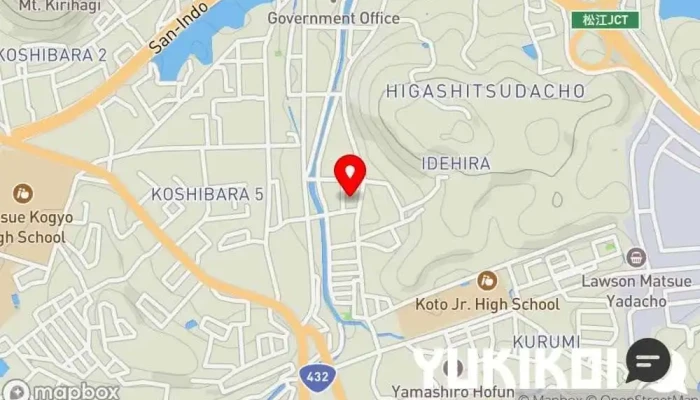 の地図 モッチモ・パスタ 松江店 レストラン, イタリア料理店, ピザ店 で 松江市