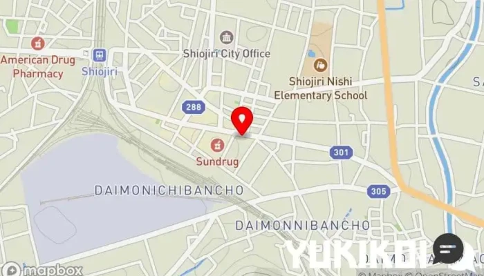 の地図 ラ メゾン グルマンディーズ フランス料理店 で 塩尻市