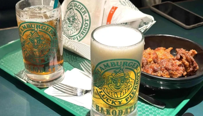 ラッキーピエロ マリーナ末広店 -  ビール - 函館市