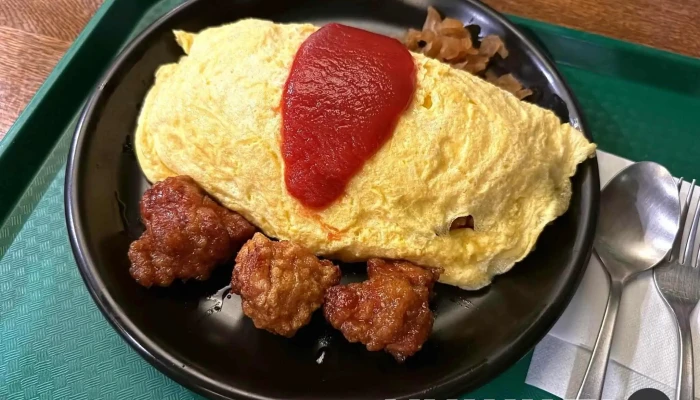 ラッキーピエロ 十字街銀座店 -  オムライス - 函館市