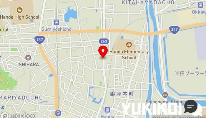 の地図 ラリーグラス インド料理店, カレー店, レストラン, ベトナム料理店 で 半田市