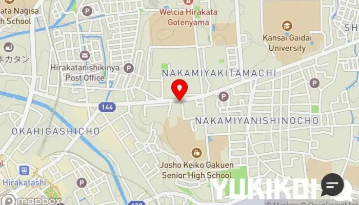 の地図 ランチと洋菜の店 ＲＯＲＯ 洋食レストラン で 枚方市