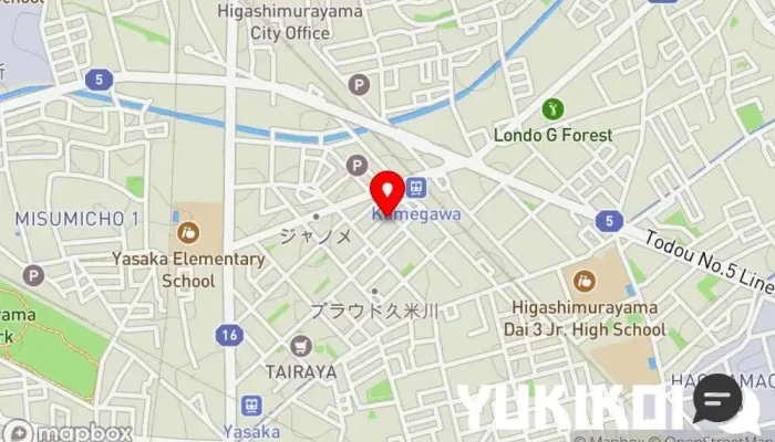 の地図 ラーメン 和 ラーメン屋 で 東村山市