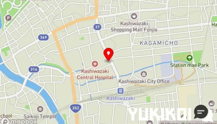 の地図 ラーメンそばよし ラーメン屋 で 柏崎市