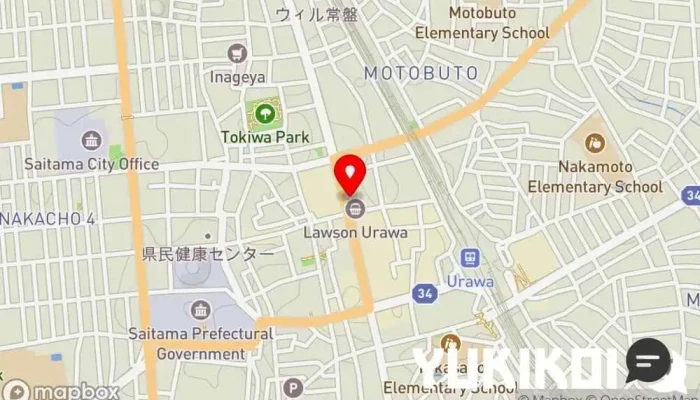 の地図 ラーラ 浦和店 イタリア料理店 で さいたま市