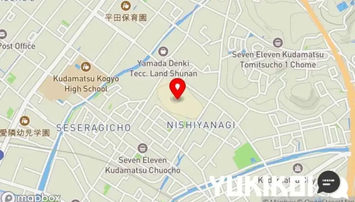 の地図 リンガーハット ゆめタウン下松店 ちゃんぽん麺レストラン, ファミリー レストラン, テイクアウト で 下松市