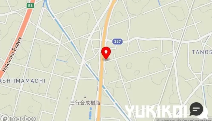 の地図 レストハウス旅路 定食屋 で 見附市