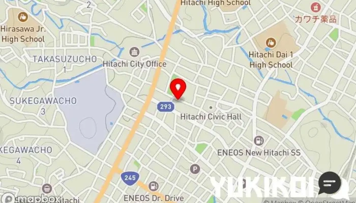 の地図 レストラン しいな 日本式洋食レストラン, レストラン, 軽食店 で 日立市
