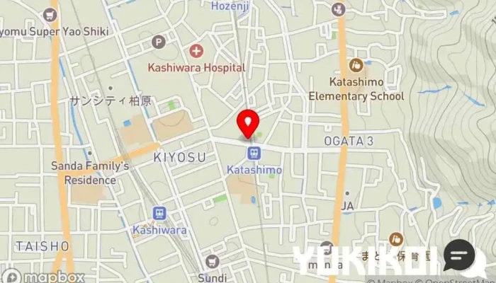 の地図 レストラン アントワーヌ フランス料理店 で 柏原市