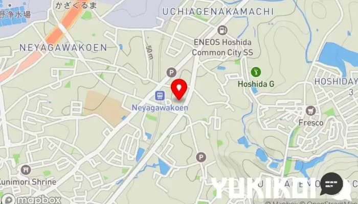 の地図 レストラン カルマン 日本式洋食レストラン で 寝屋川市