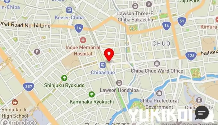 の地図 レストラン ディスカーロ 洋食レストラン, レストラン で 千葉市