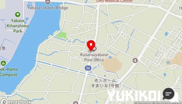 の地図 レストラン ラ・フェ (Restaurant La fee) フランス料理店 で 草津市