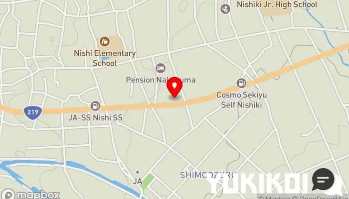 の地図 レストランカフェペンギン 洋食レストラン, レストラン で 錦町