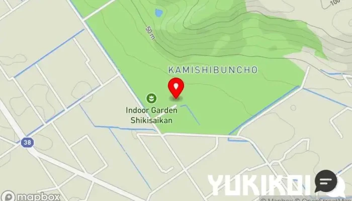 の地図 レストランハマナスの丘 レストラン で 岩見沢市