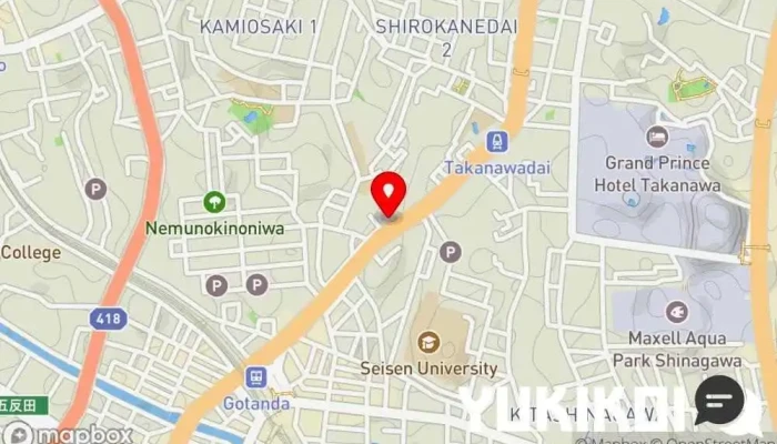 の地図 レストランパフューム フランス料理店, カフェ・喫茶, カフェテリア, レストラン, ワインバー で 品川区