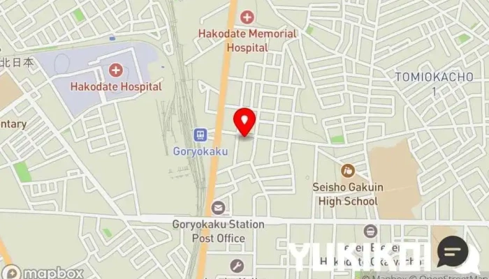 の地図 レストラン･パブ･ザ･ビーツ 日本式洋食レストラン で 函館市