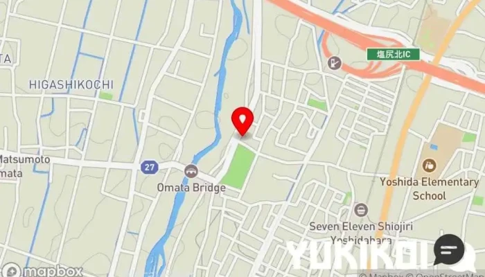の地図 レストラン・ミルポワ フランス料理店, イタリア料理店 で 塩尻市