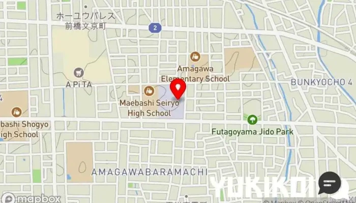 の地図 レストラン伊万利ダイン レストラン, 定食屋 で 前橋市