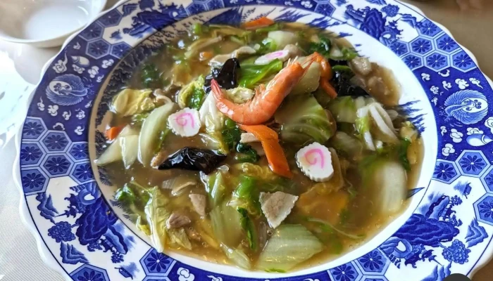 レストラン菜花館 -  チキンスープ - 北斗市