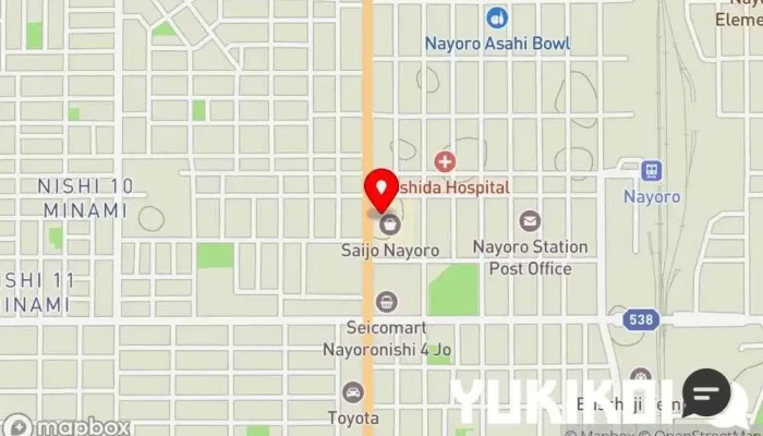 の地図 ロッテリア 名寄西條本店 ハンバーガー店 で 名寄市