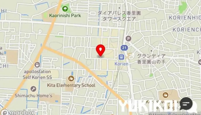 の地図 ワインとお料理 be-in（ビーイン） イタリア料理店, バー, モダン居酒屋レストラン で 寝屋川市
