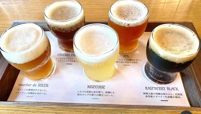 ヴィラ ルピシア レストラン -  ビール - 倶知安町