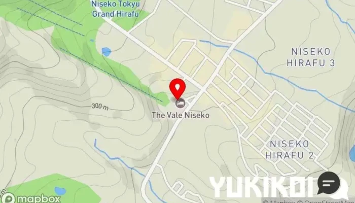 の地図 ヴェール・バー・アンド・グリル レストラン, バー＆グリル, カクテル バー, ファミリー レストラン, ハンバーガー店 で 倶知安町