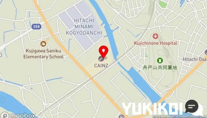 の地図 一口茶屋 日立カインズ店 ファースト フード店 で 日立市