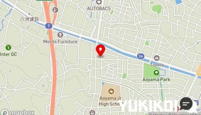 の地図 一心屋 青山支店 うなぎ料理店 で 半田市