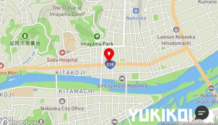 の地図 三共食堂 定食屋 で 延岡市