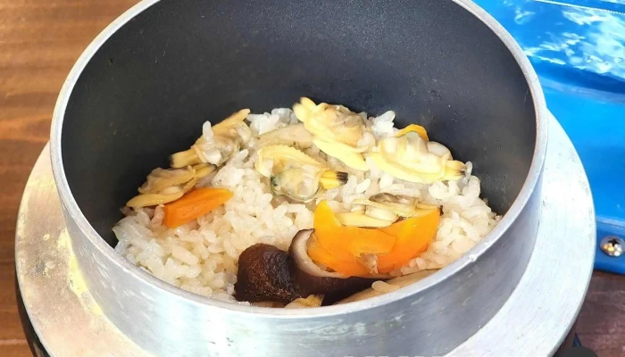 三輪そうめん流し 乾製麺所 -  釜飯 - 桜井市