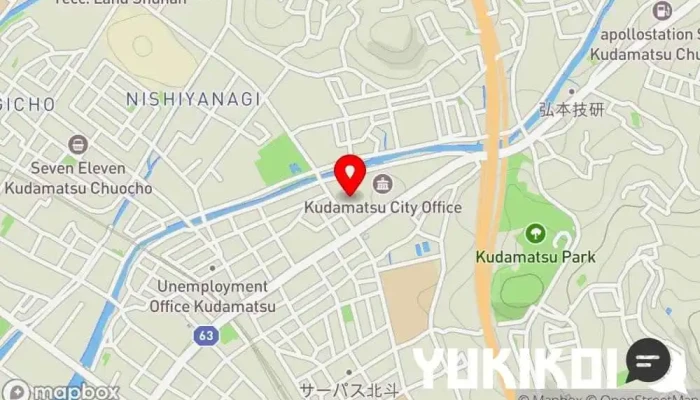 の地図 下松市役所 睦会食堂 レストラン で 下松市