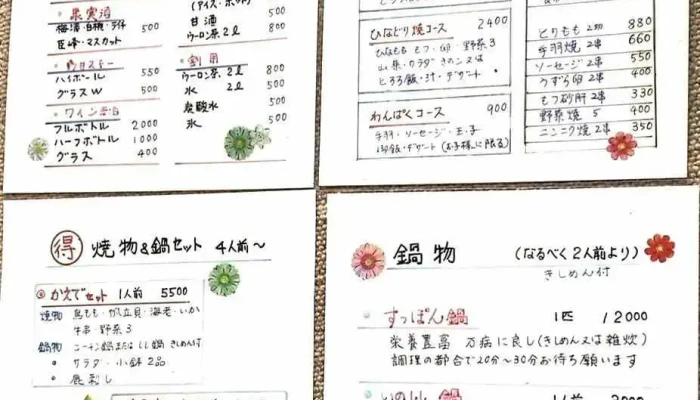 不老庵 -  メニュー - 野田市