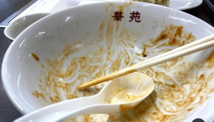 中国レストラン 華苑 -  麺 - 柏原市