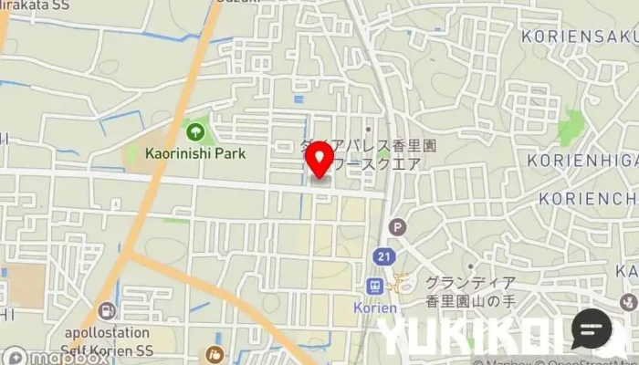 の地図 中国料理 大幸 中華料理店 で 寝屋川市