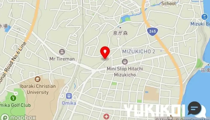 の地図 中国料理ふじよし 中華料理店 で 日立市