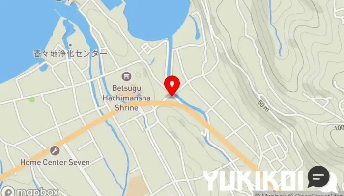 の地図 中華そば山猫 創業店 ラーメン屋 で 豊後高田市