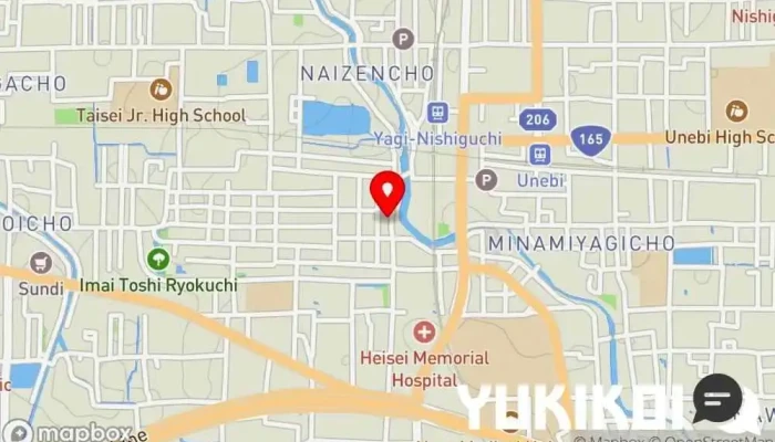 の地図 中華屋 炫 中華料理店, 中華麺レストラン, 創作料理店, 居酒屋, レストラン, 軽食店, 店舗 で 橿原市