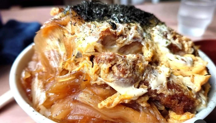 中華料理萬来ばんらい カツ丼 - 柏崎市