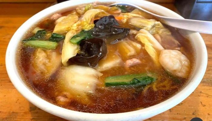中華食堂 万華 -  焼きそば - 柏崎市