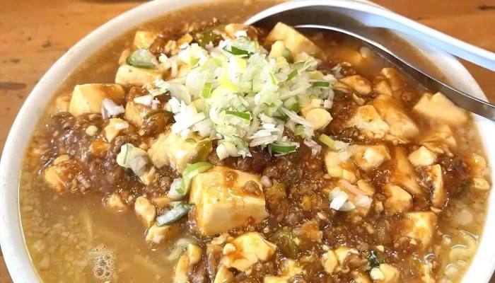 中華食堂 万華 -  麻婆豆腐 - 柏崎市
